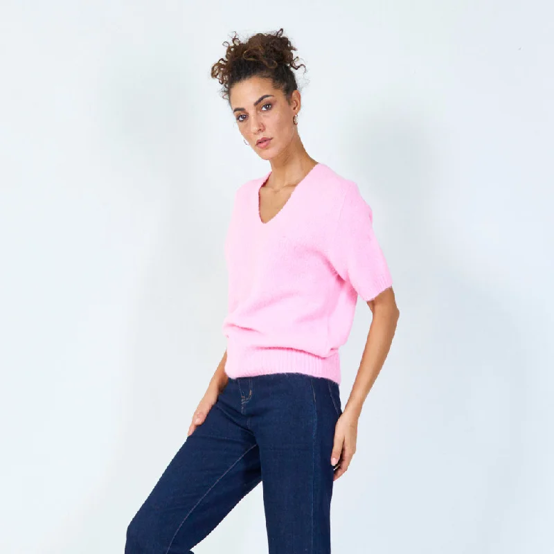 Weekend Specials Just for You Classic v-neck sweater wholesale