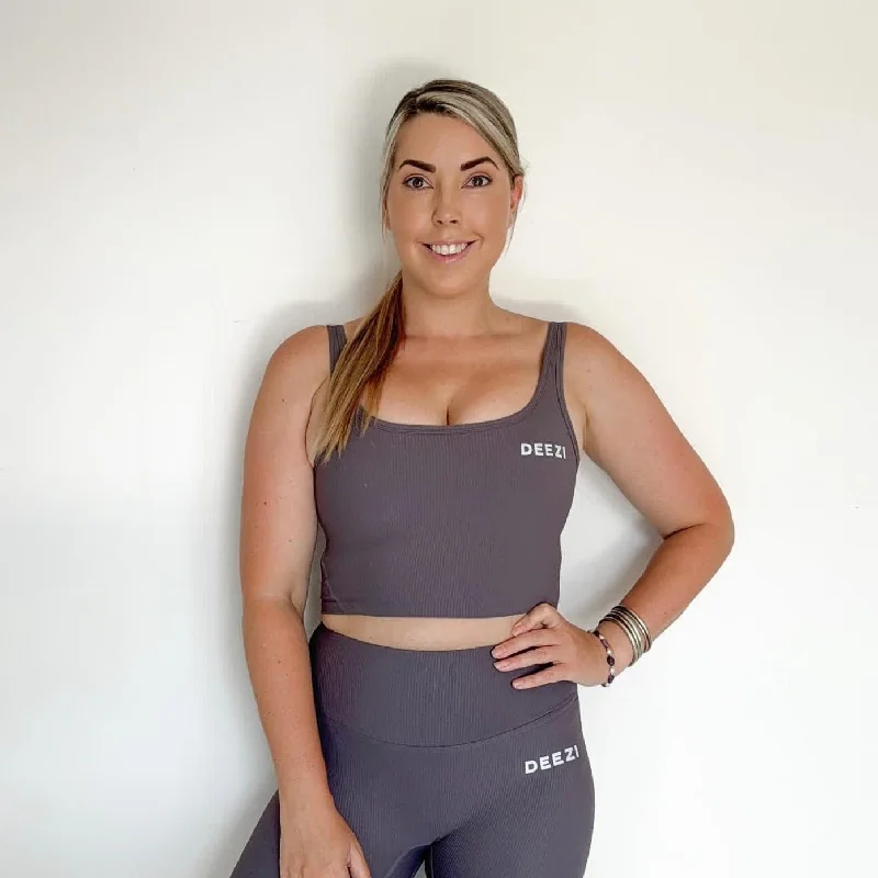 Super Bargain Goddess Crop Grey