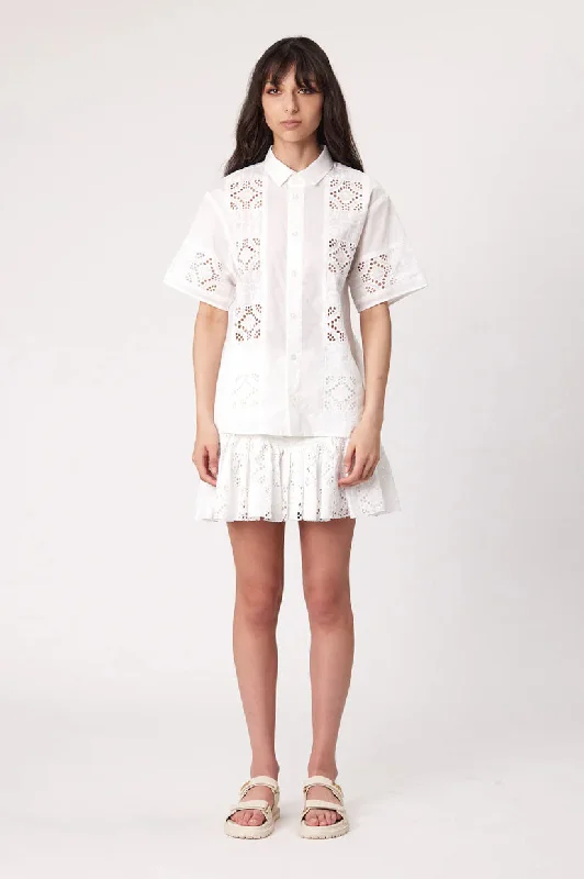 Weekend Deals to Brighten Your Day Remain Elsa Shirt - Ivory