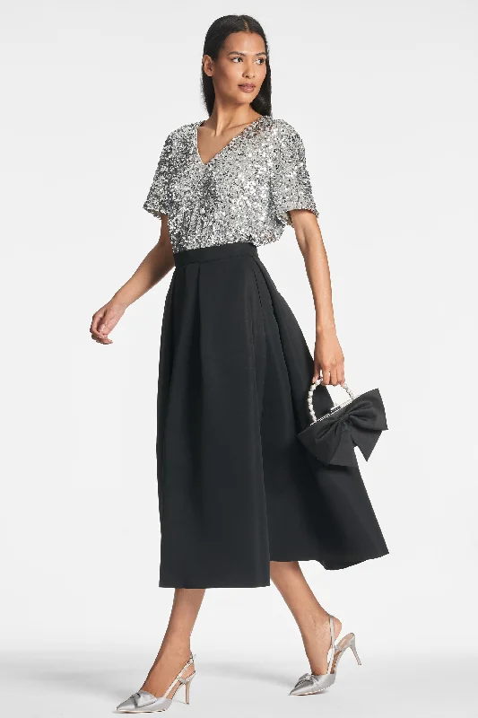 Seasonal Sale Bette Top - Silver