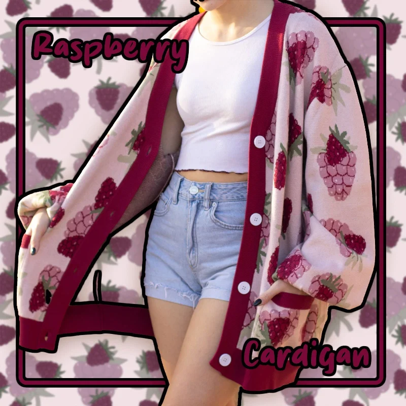 Special Offer Raspberry Cardigan