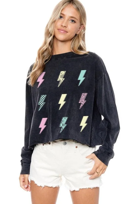 Bonus Savings Lightning Bolt Graphic Tshirt