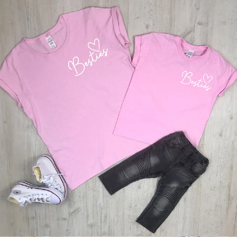Weekend Savings Bonanza Besties Mini Logo Mum & Kid Matching Tees (MRK X)