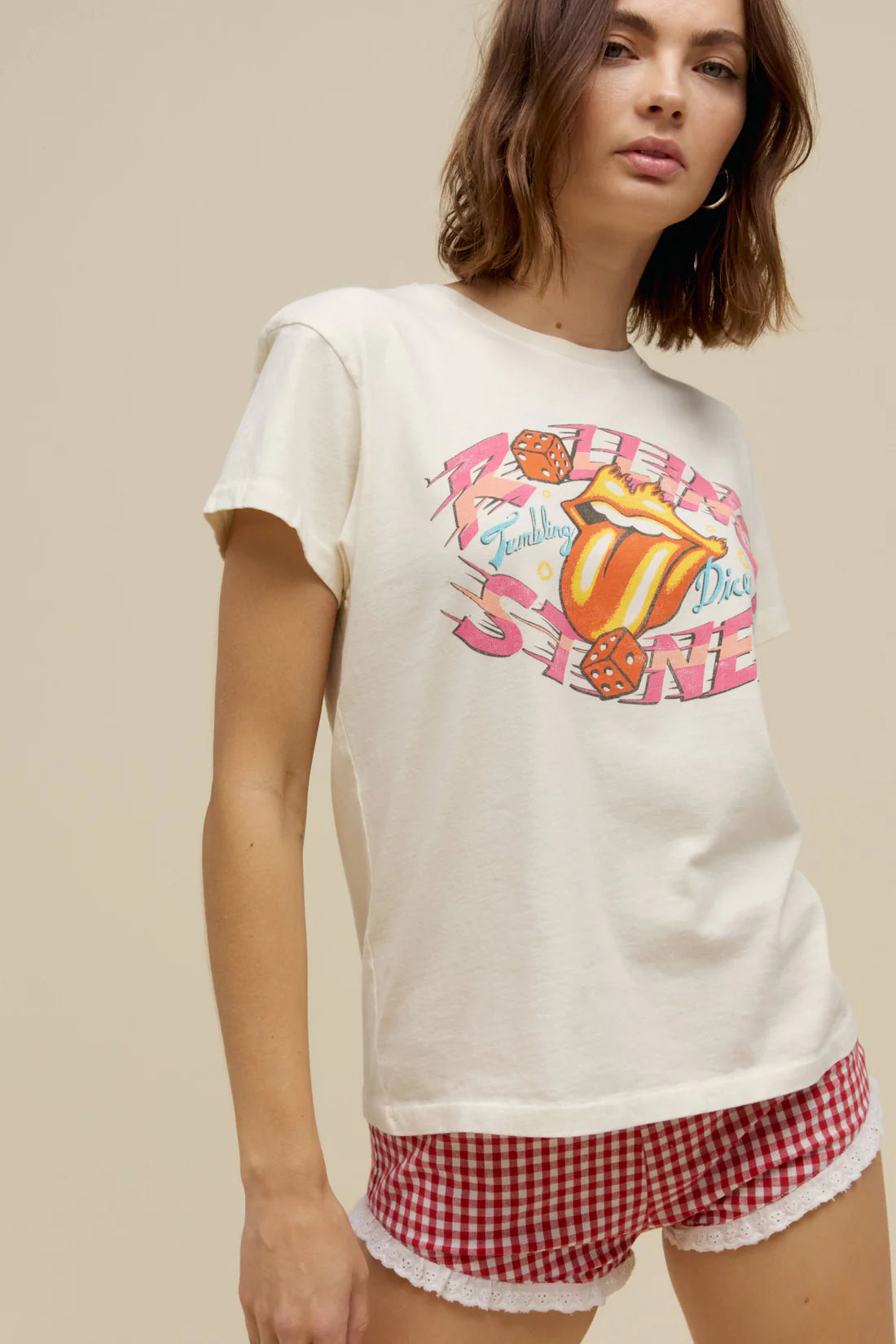 Take Action Daydreamer - Rolling Stones Tumbling Dice Tee