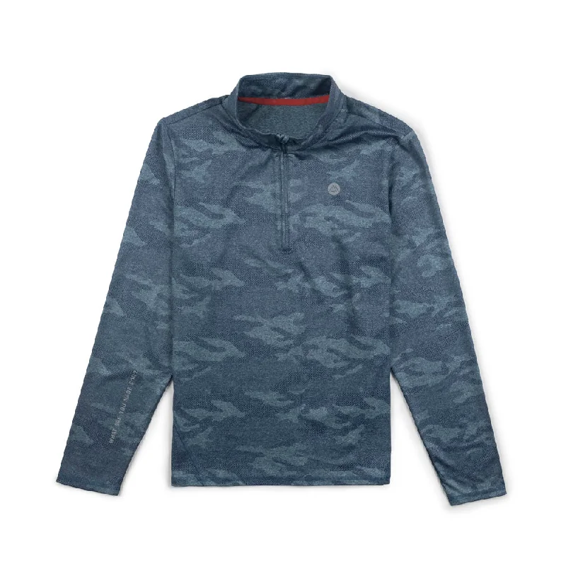 Men's Camo Hybrid 1/4 Zip