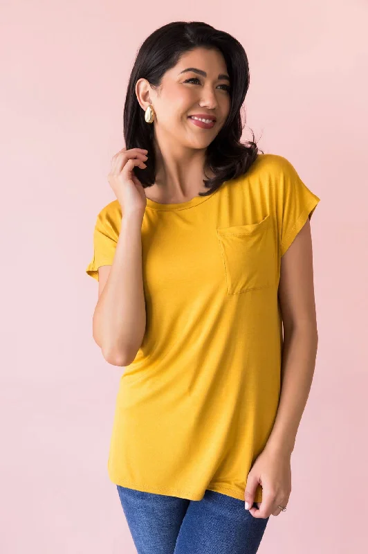 Reduced Prices Basically Beautiful Pocket Tee