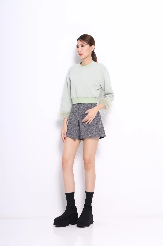 Price Reduction Regina Tailored Open Hem Shorts