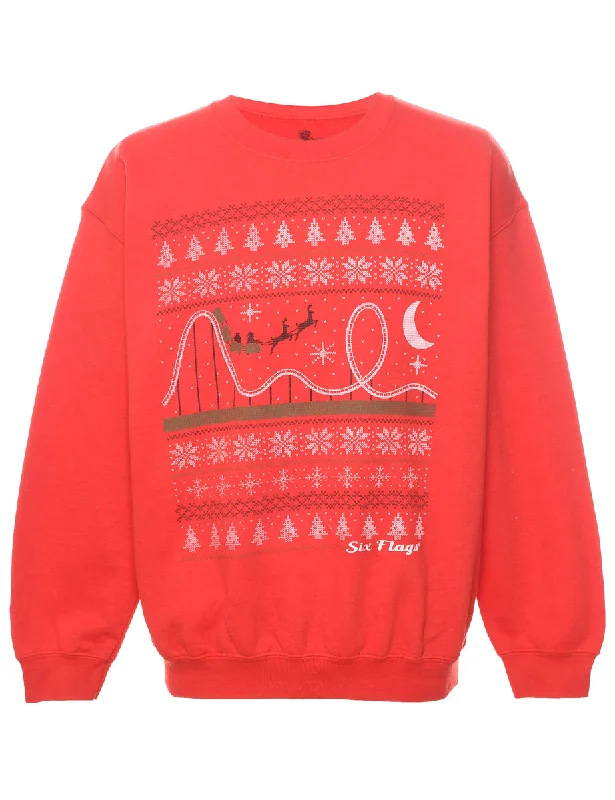 Nordic Christmas Sweatshirt - L