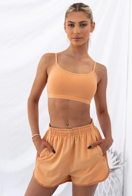 Weekend Shopping Made Better Accelerate Bra - Apricot