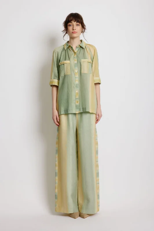 Weekend Bargains Just for You Sunset Lover Foliage Shirt - Leaf Green