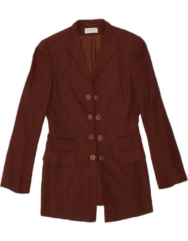 Final Clearance VIVENTY Womens Blazer Jacket EU 34 XS Brown Viscose