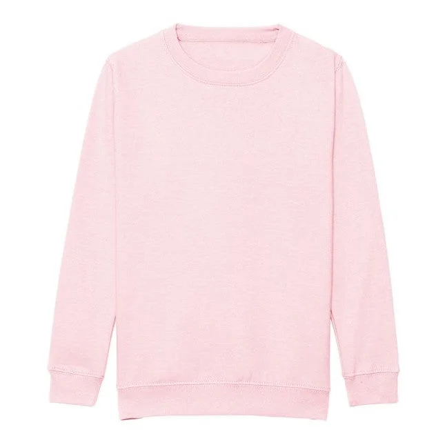 Awdis Just Hoods Kids Awdis Sweatshirt - Baby Pink