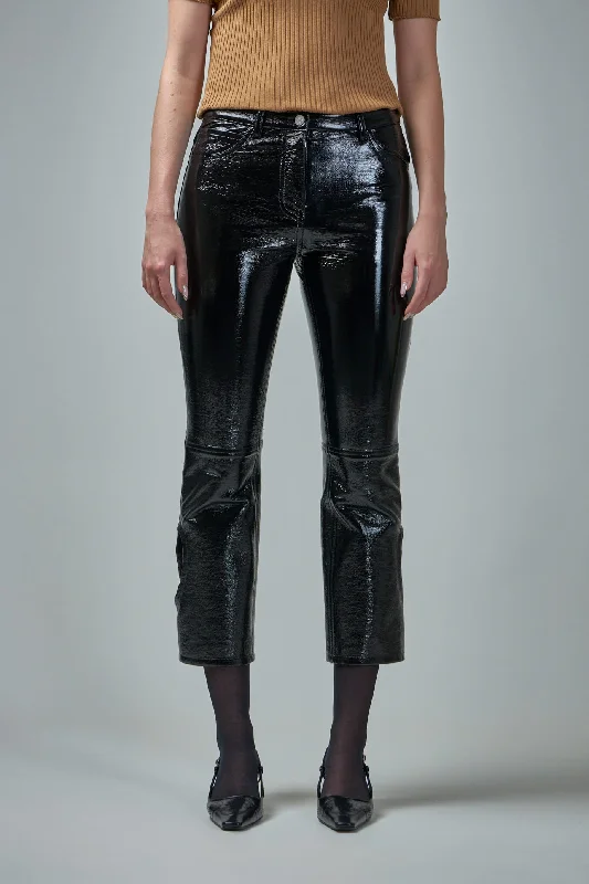 Don't Miss Reversed Vinyl Pants