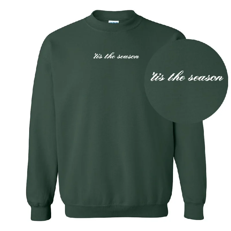 Today Only 'Tis The Season Embroidered Crewneck Sweatshirt
