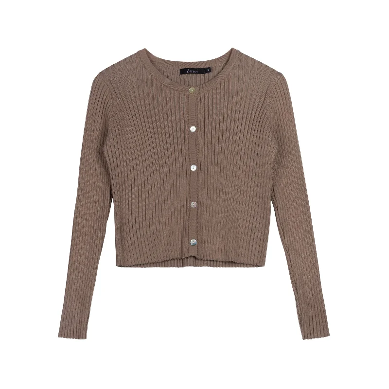 Unbeatable Prices Knit Cardigan | Taupe