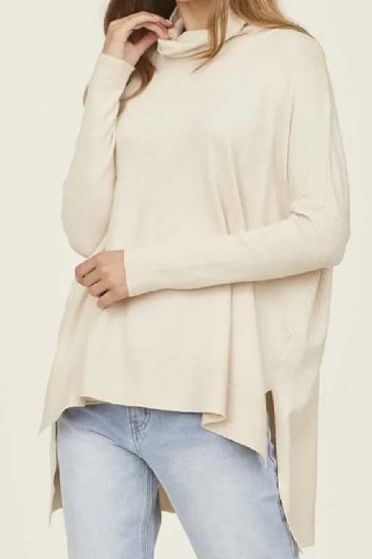 New Arrival Corinne Ivory Loose Fit Sweater