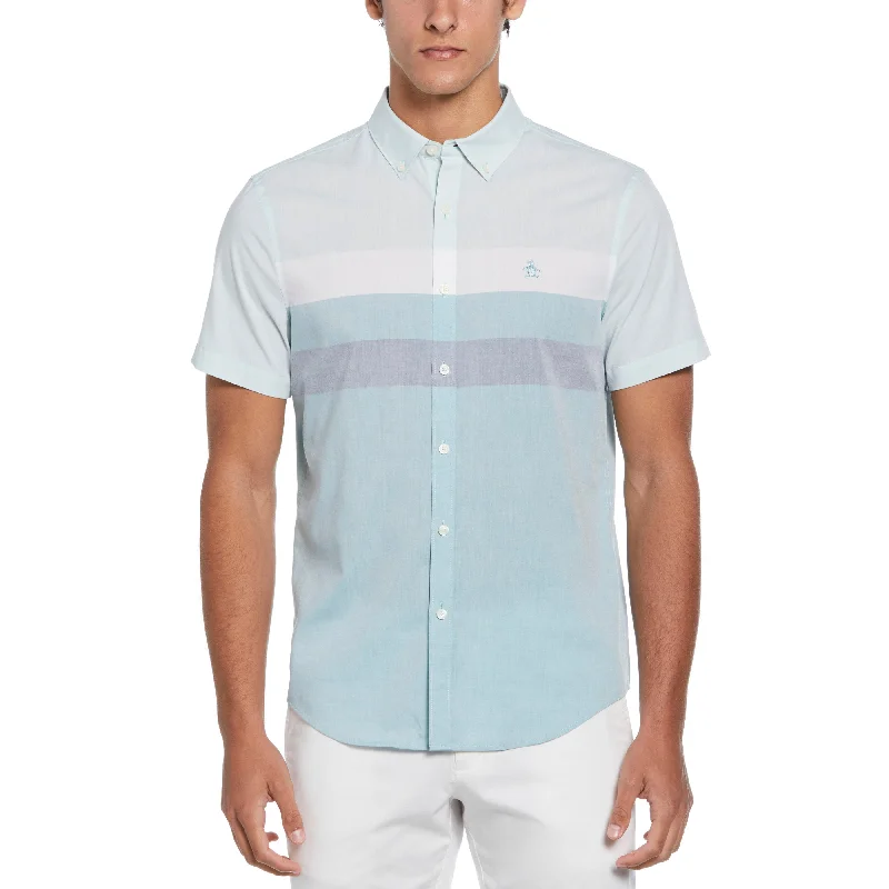 Poplin Chest Stripe Shirt