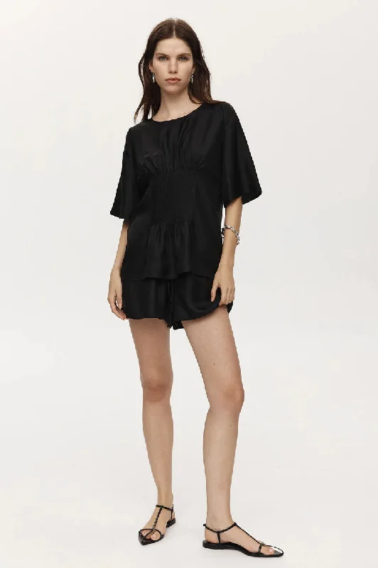 Price Slash Marle Tabitha Top - Black