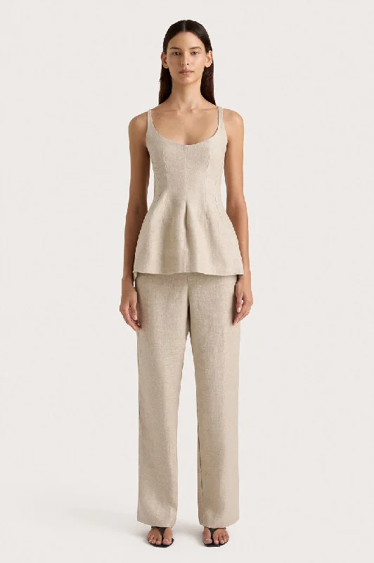 Unmissable Offer Faithful The Brand Sanne Top - Oatmeal