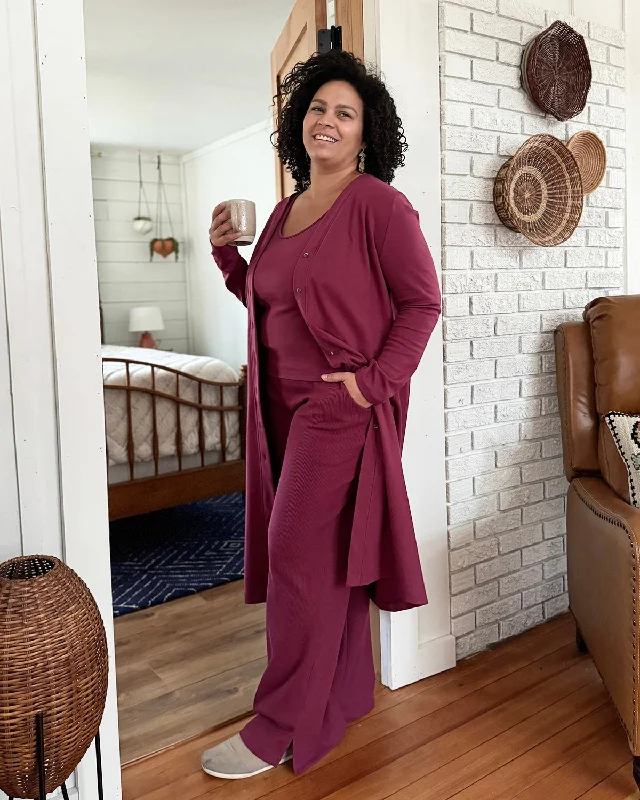 Weekend Deals That Amaze LENA doubleknit duster/dress in Raspberry