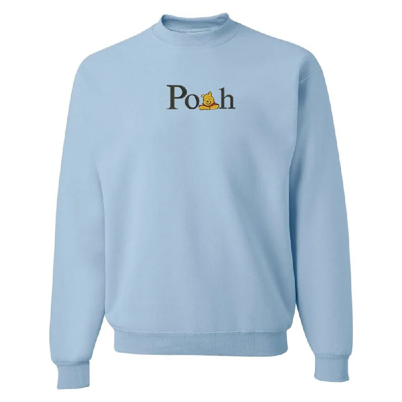 Blowout Sale 'Pooh' Embroidered Crewneck Sweatshirt
