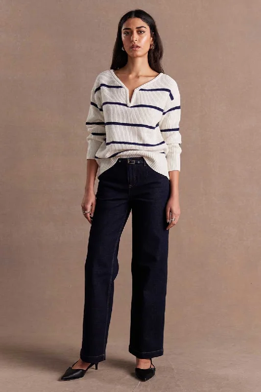 Deal of the Day Connection Ink Stripe Sweater