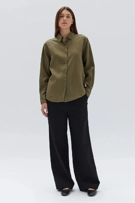 Early Bird Assembly Xander LS Shirt - Spruce
