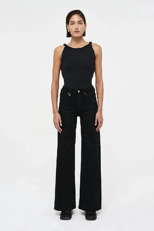 Stock Clearance Neuw Jonesy Twist Top - Black