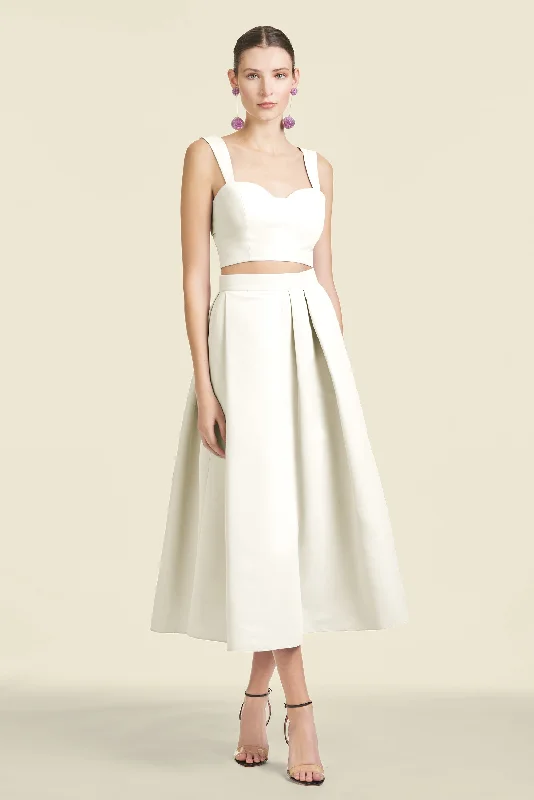 Deal Alert Darcy Top - Off White - Mikado