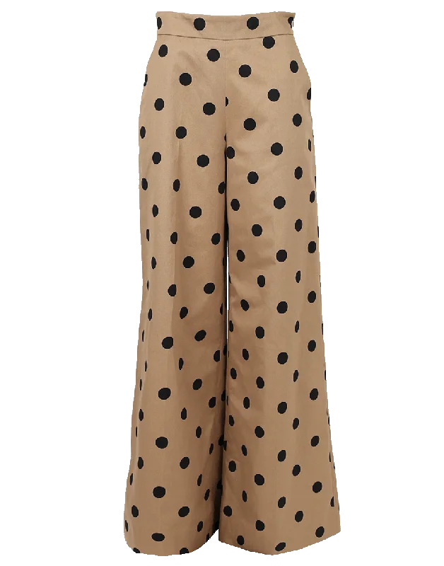 Fantastic Savings Wide Leg Polka Dot Pant