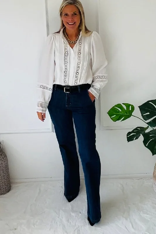 Exclusive Deal Hallie Blouse | White