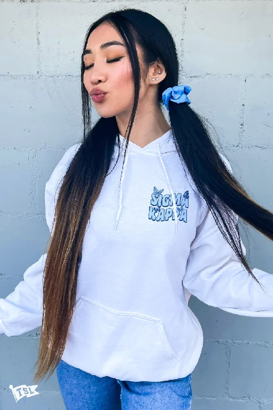 Deal Alert Sigma Kappa Groovy Butterfly Hoodie