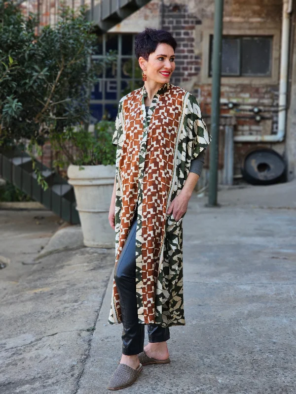 Don't Miss Out Riana Kimono Forrest Dress