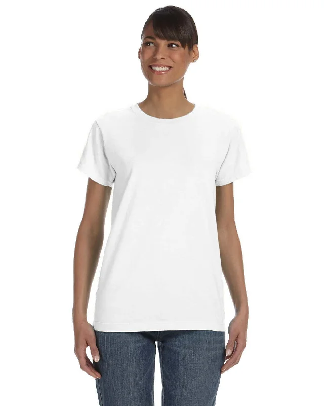 Comfort Colors Ladies Garment-Dyed T-Shirt | White