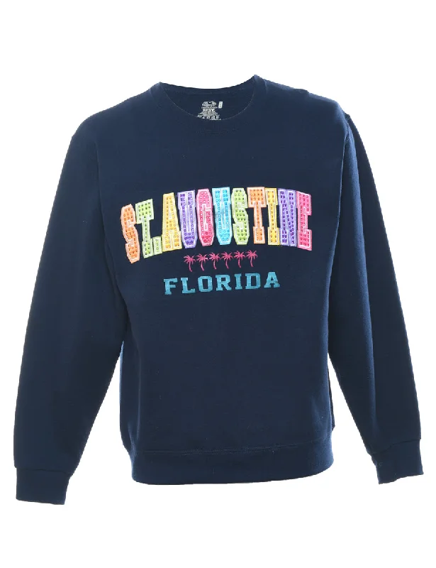 Clearance Items St Augustine Florida Embellished Sweatshirt - M