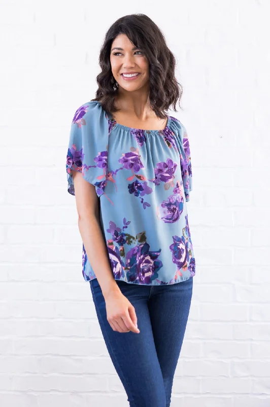Bargain Bin Abundant Beauty Modest Top