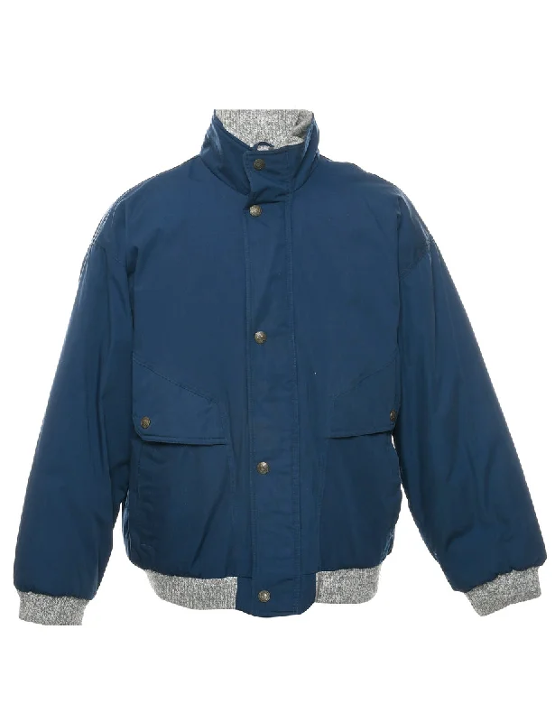 Navy Jacket - L