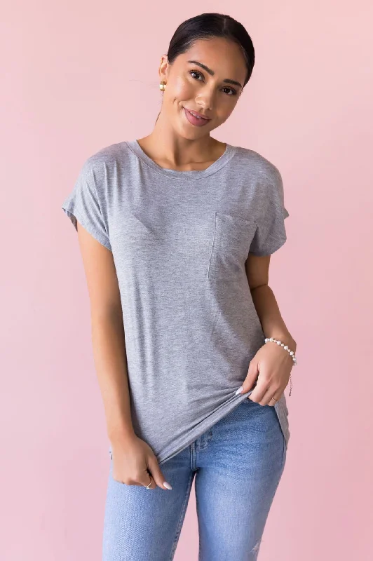 Limited Stock Basically Beautiful Pocket Tee