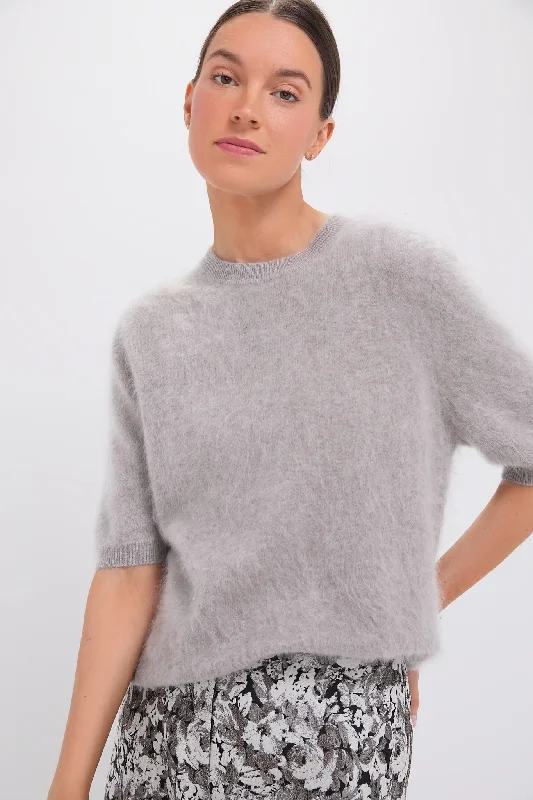 Super Sale Greige Cuddle Short Sleeve