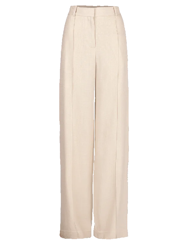 Exclusive Savings Stretch Canvas Wide Leg Trouser