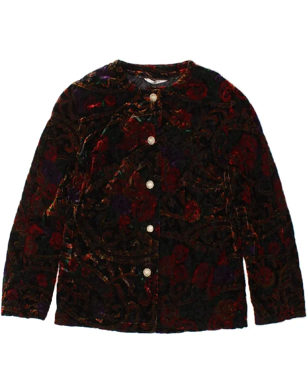 Fantastic Offers VINTAGE Womens 5 Button Blazer Jacket EU 40 Medium Multicoloured Floral Fantastic Offers VINTAGE Womens 5 Button Blazer Jacket EU 40 Medium Multicoloured Floral