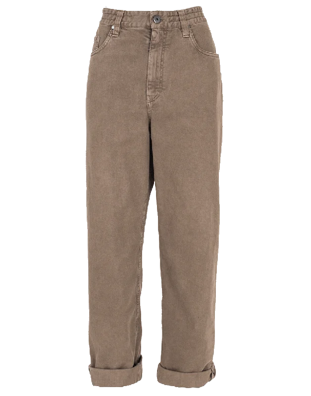 Buy Now 5 Pocket Garment Dye Monili Jean