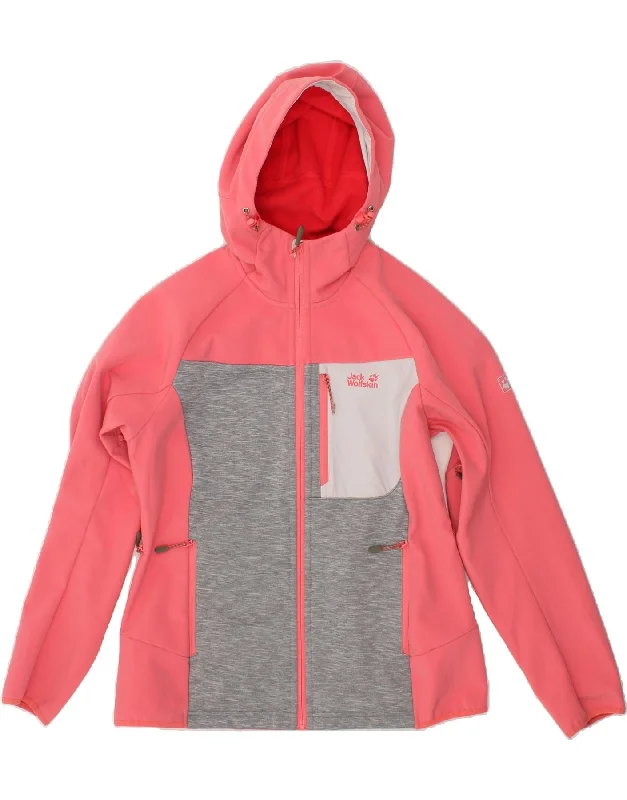 Massive Deal JACK WOLFSKIN Womens Windbreaker Jacket UK 10/12 Medium Pink Colourblock Massive Deal JACK WOLFSKIN Womens Windbreaker Jacket UK 10/12 Medium Pink Colourblock