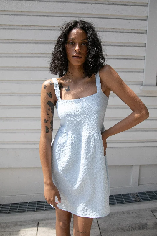 Season Finale Sale MINI FLORAL FABRIC DRESS