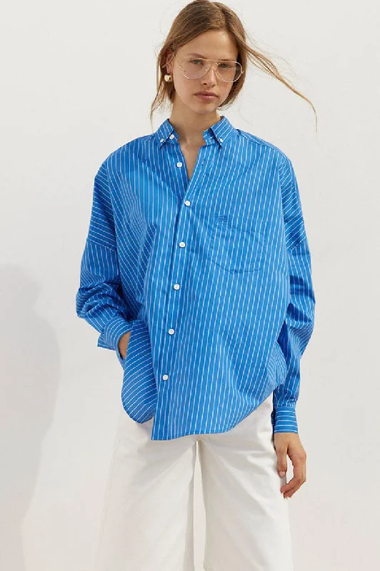 Weekend Specials to Enjoy Blanca Jerry Shirt - Blue