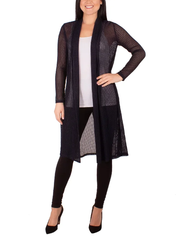 Early Access Long Sleeve Foldover Shawl Collar Cardigan