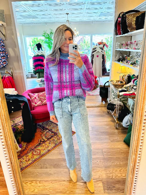 Unmissable Offer Constanza Top purple multi