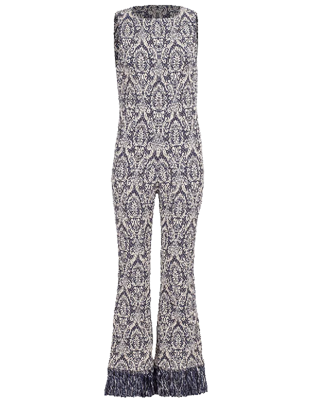 Get It Before It’s Gone Fringe Hem Jumpsuit