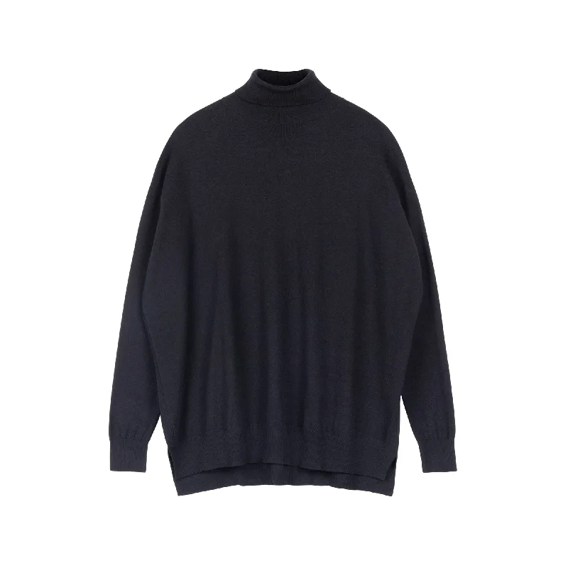 Overstock Turtleneck Sweater | Black [Final Sale]