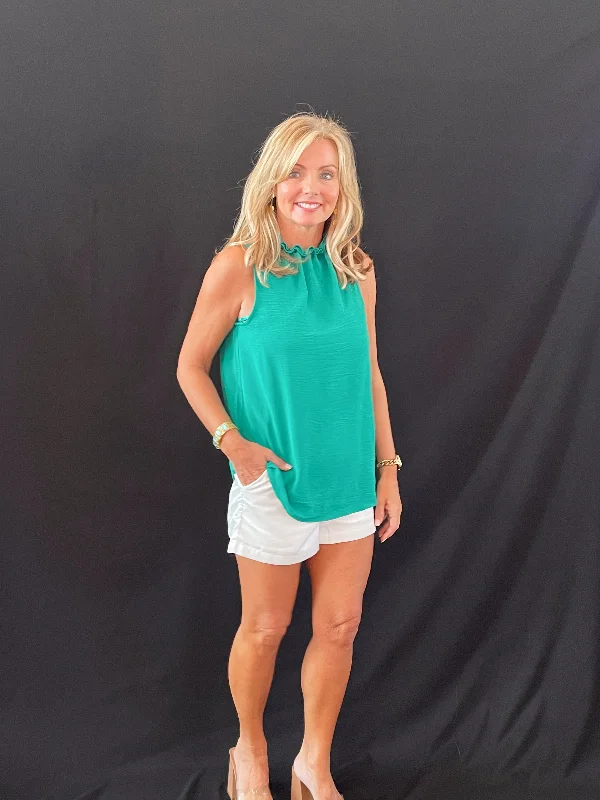 Major Deal Delilah Sleeveless Top | Green